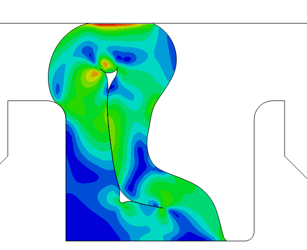 Simulation numérique Punt dall Gall